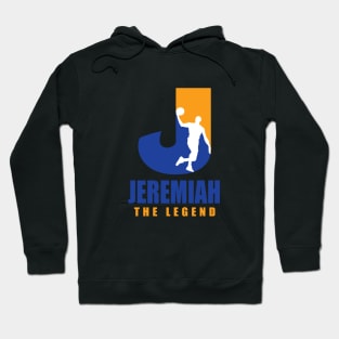 Jeremiah Custom Player Basketball Your Name The Legend T-Shirt Hoodie